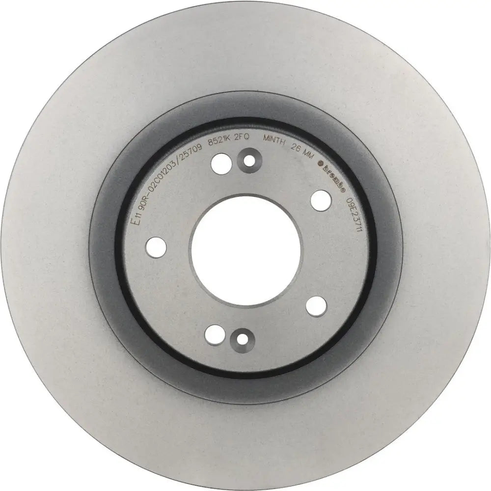 Brembo Rust-Resistant Coating Brake Rotor 09E23711C02 - Disc
