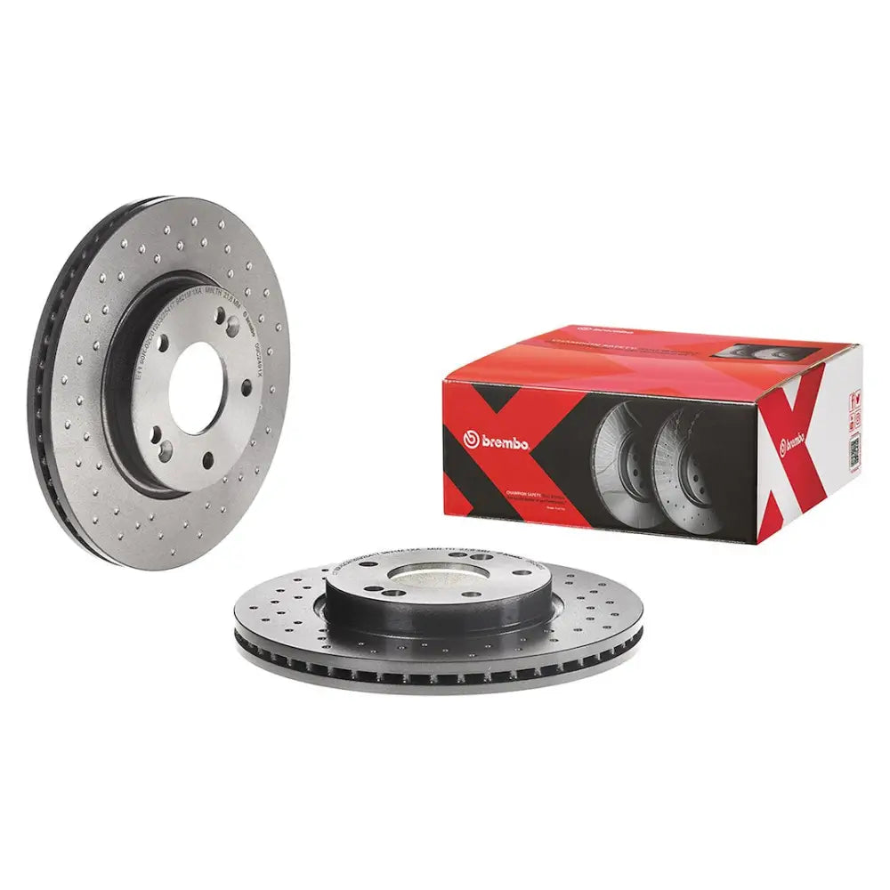 Brembo Suitable For High Performance Brake Rotor 09.C249.1X - Discbrakerotor Venteddisc