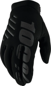 100% Brisker Youth Gloves Black Xl for Powersports