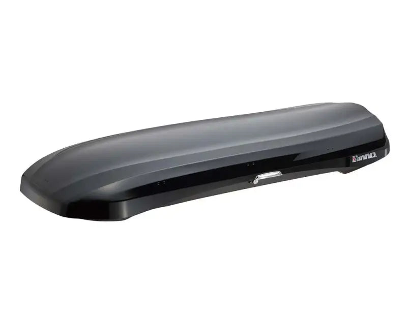 Black car top carrier on BRM660BK Inno Racks Cargo Carrier Wedge Box Style