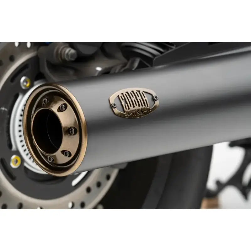 Slip On W/ Bronze Tip Hon Rebel 1100 21 23 - COBRA
