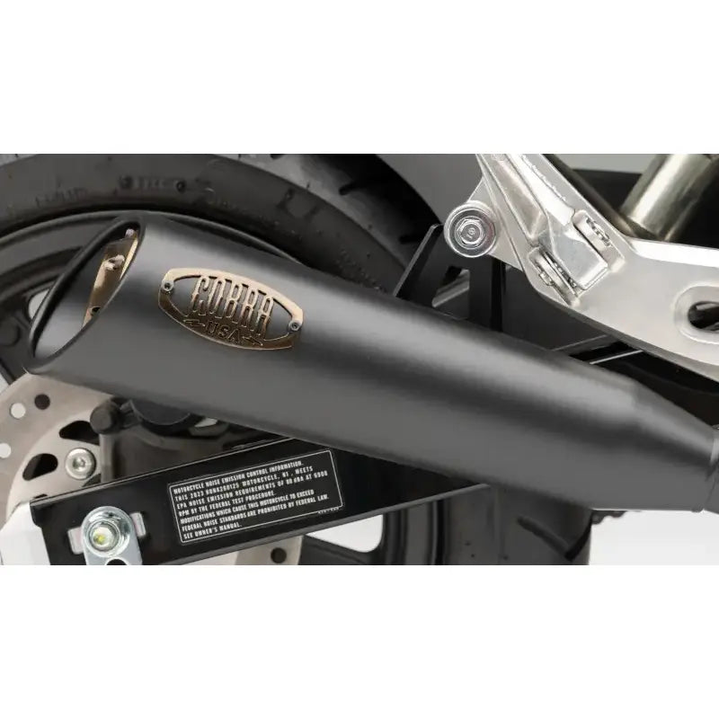Slip On W/ Bronze Tip Hon Grom 22 23 - COBRA