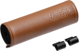 Handlebar Bar Pad Leather 165mm Brown - ZETA