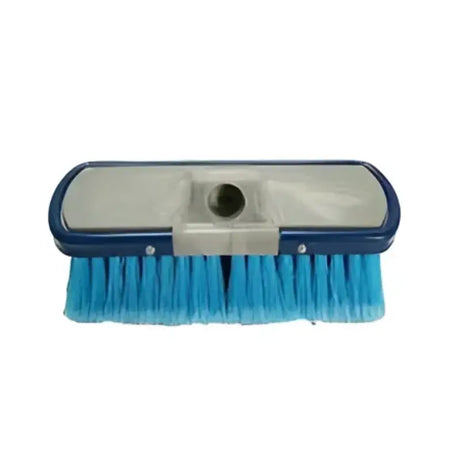 Blue and gray scrub brush perfect as a rubber roof brush for your roof projects
