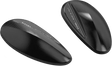 BS509B Rizoma Mirror Block Off Plates Pair Black Hon - RV and Auto Parts