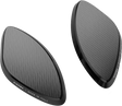 BS545B Rizoma Mirror Block Off Plates Pair Black Apr - RV and Auto Parts
