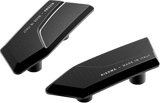 BS561B Rizoma Mirror Block Off Plates Pair Black Bmw - RV and Auto Parts