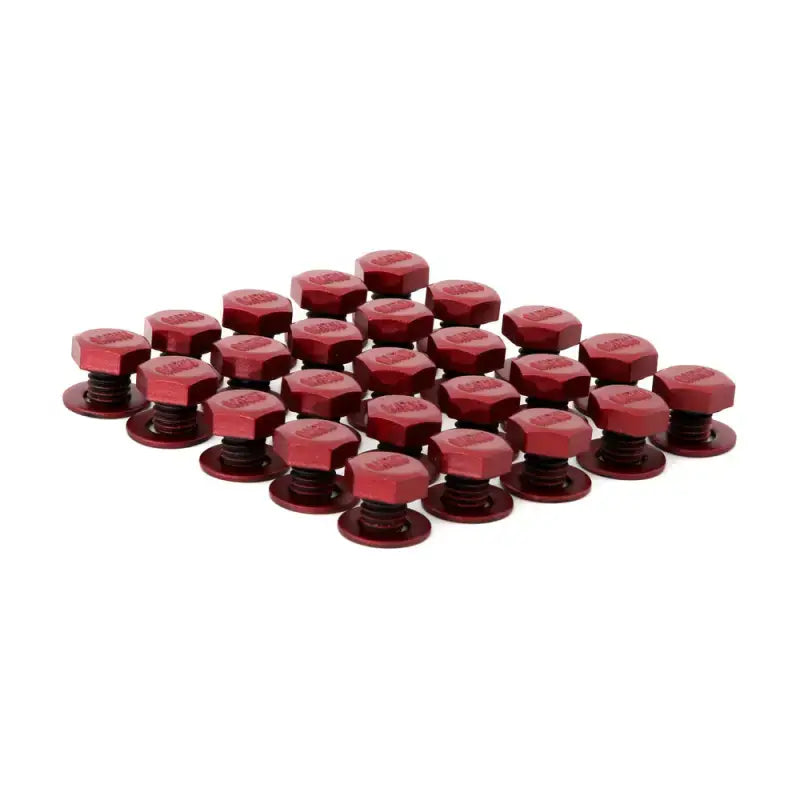 BT-BOLT MATTE RED KIT Method Race Lip Bolt  Matte Red 'Mrw'  Kit