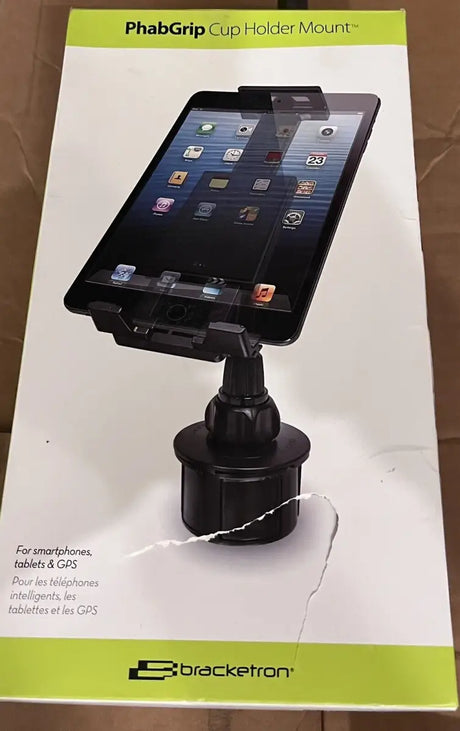 BT1-657-2 Bracketron Phabgrip Cup Holder Mount - Tablet/ E-Reader