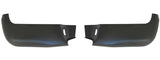 Pair of textured black bumper end caps for BT1011 Ecoological Textured Black Tpo Bumper Overlay