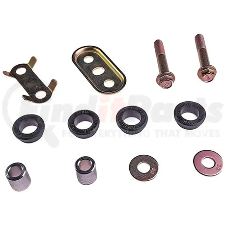 Assorted metal and rubber hardware for BTK82010 Dorman Tie Rod End Bushing Kit