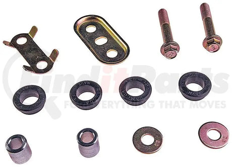 Assorted metal hardware for BTK82010 Dorman Tie Rod End Bushing Kit