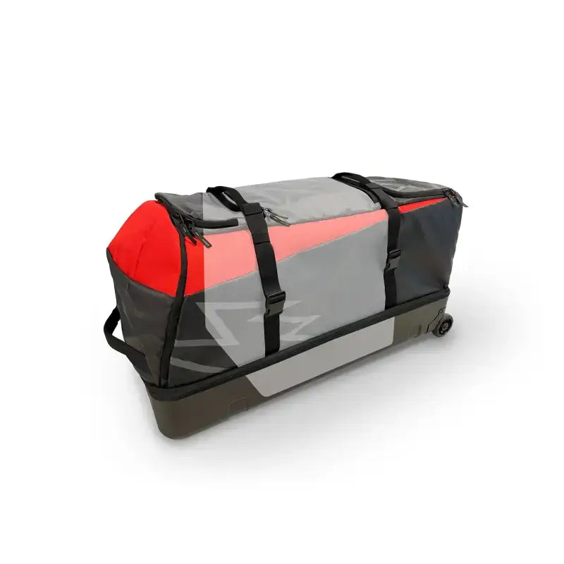 USWE Buddy 150l Athlete Gear Trolley Bag Black/Uswe Red for Powersports
