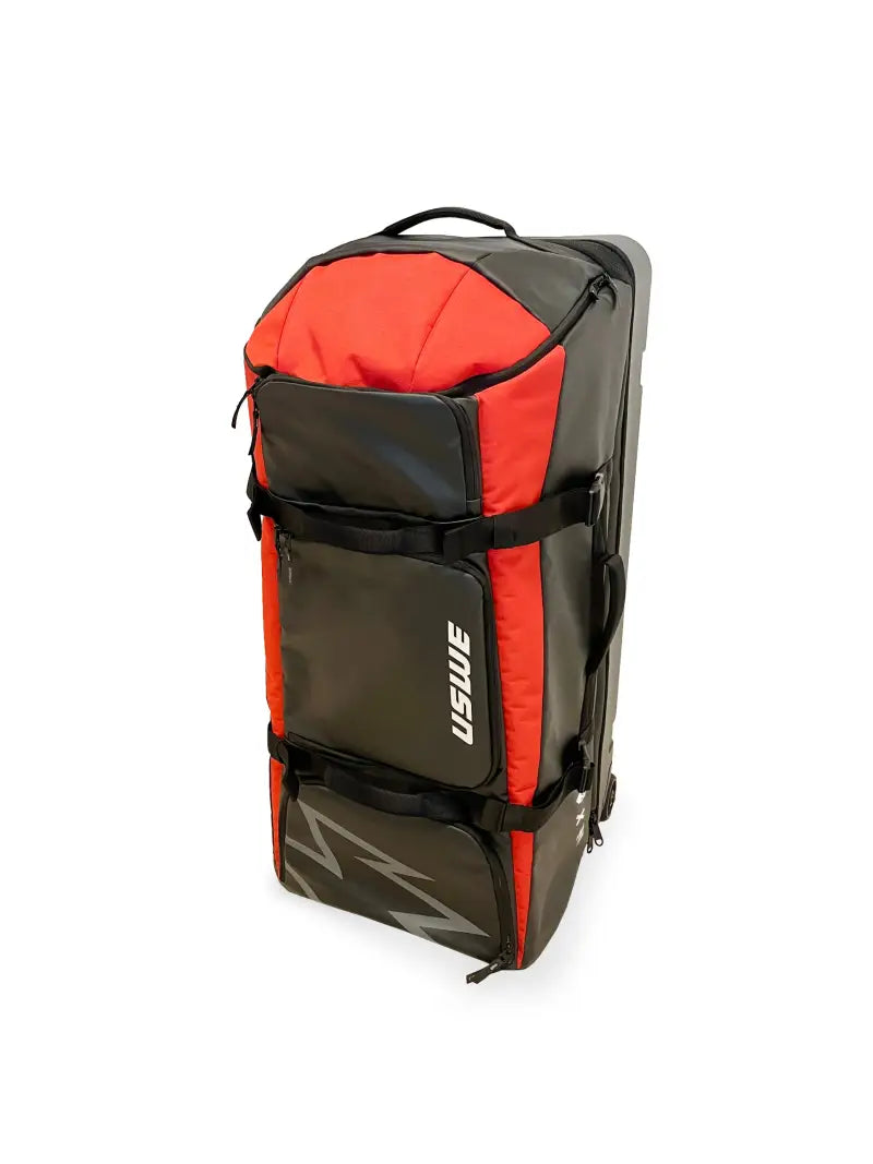 Buddy 150l Athlete Gear Trolley Bag Black/Uswe Red 