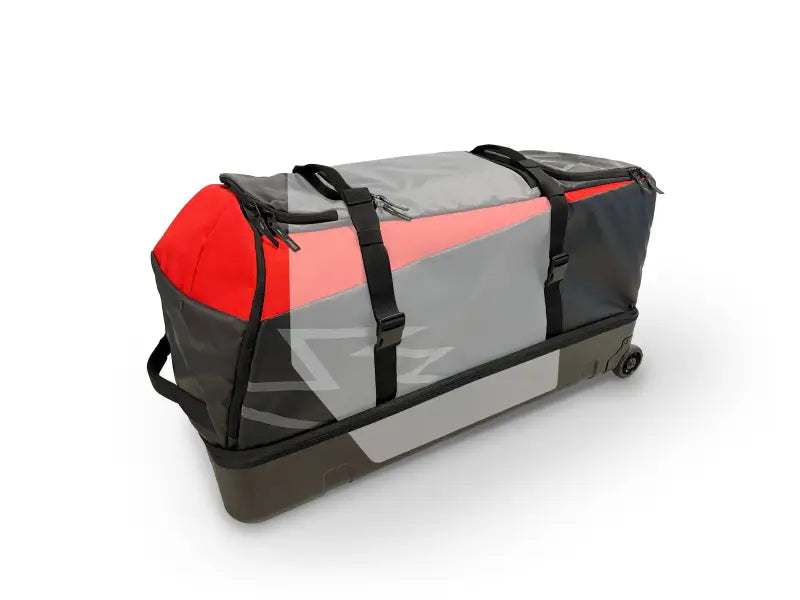 USWE Buddy 150l Athlete Gear Trolley Bag Black/Uswe Red for Powersports