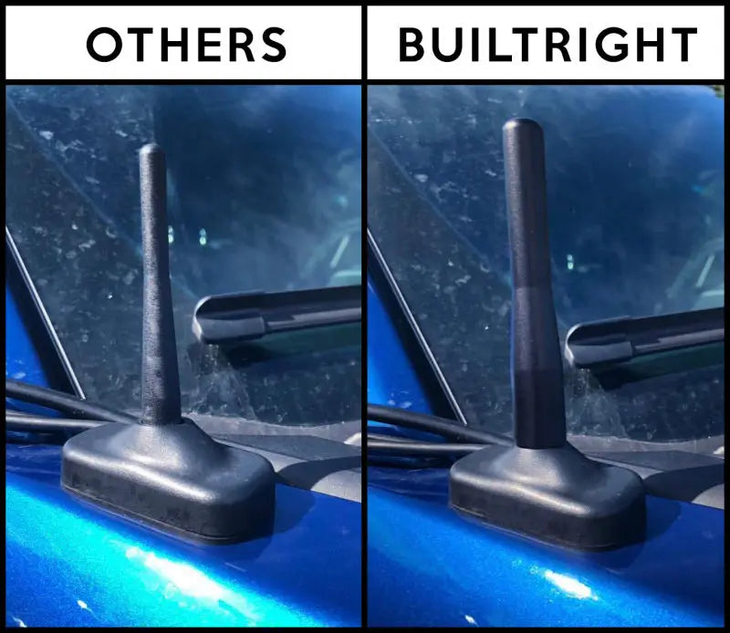 BuiltRight Industries 17-19 Ford Raptor Perfect-Fit Stubby Antenna - Truck & Automotive