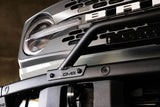 Bull Bar 1-1/2 Inch Diameter; With Mounting Tabs For Up To 20 Light Bar; Powder Coated; Black; Steel - Truck &