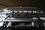 Bull Bar 1-1/2 Inch Diameter; With Mounting Tabs For Up To 20 Light Bar; Powder Coated; Black; Steel - Truck &