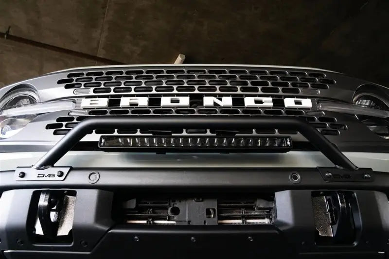 Bull Bar 1-1/2 Inch Diameter; With Mounting Tabs For Up To 20 Light Bar; Powder Coated; Black; Steel - Truck &