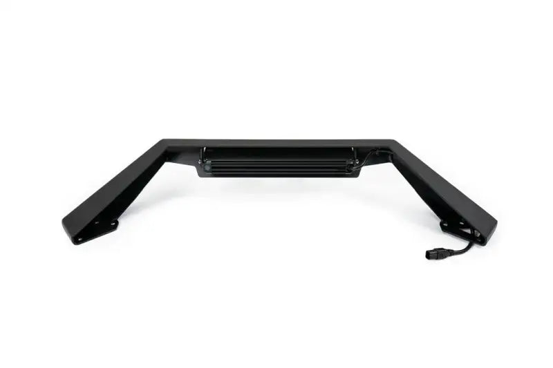 Bull Bar Bolt-On; For Use With DV8 MTO Series Bumpers; Mounts 13 Inch Elite Light Bar; Powder Coated; Black; Steel
