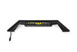 Bull Bar Bolt-On; For Use With DV8 MTO Series Bumpers; Mounts 13 Inch Elite Light Bar; Powder Coated; Black; Steel