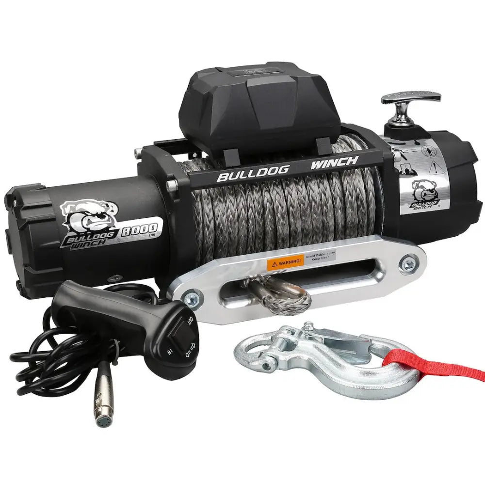 Bulldog Winc Automatic Load Holding Brake Winch 10044 - 8000LB 5.2HP Series Wound