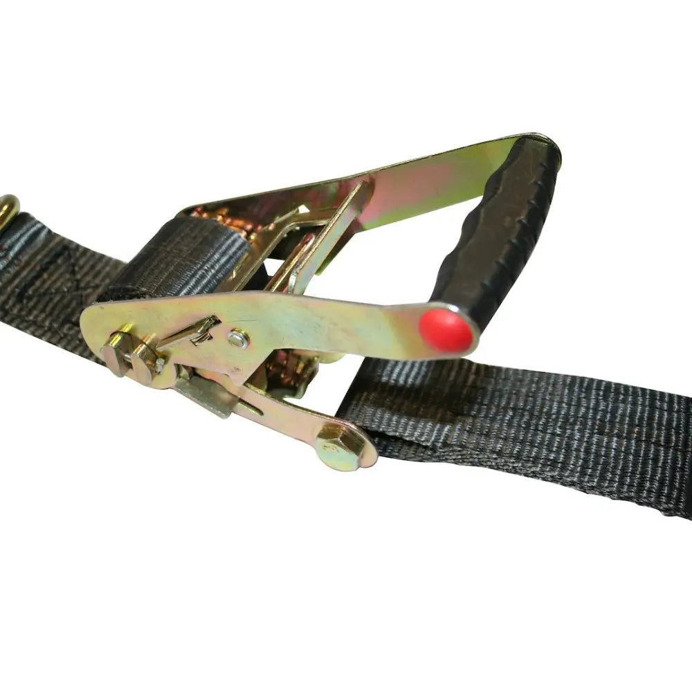 Bulldog Winc Heavy Duty Twisted Snap Hooks Tie Down Strap Ratchet 20229 - Ratcheting Axle X10 10KBS