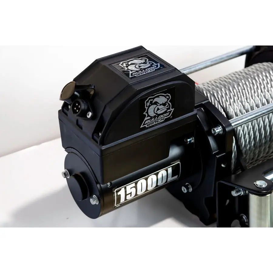 Bulldog Winc Powers Load In And Out Winch 10063 - 15000LB Rope DIA. 29 64 X92