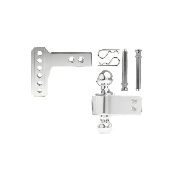 Bulletproof Limited Lifetime Warranty Trailer Hitch Ball Mount AL202 - Bph Aluminum Shank Drop Rise