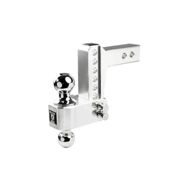 Bulletproof Limited Lifetime Warranty Trailer Hitch Ball Mount AL204 - Bph Aluminum Shank Drop Rise