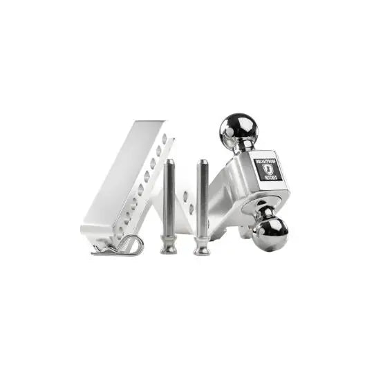 Bulletproof Limited Lifetime Warranty Trailer Hitch Ball Mount AL204 - Bph Aluminum Shank Drop Rise
