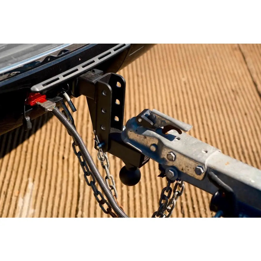 Bulletproof Limited Lifetime Warranty Trailer Hitch Ball Mount LD204 - Bph LT Dty Shank Drop Rise