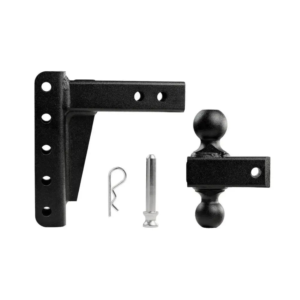 Bulletproof Limited Lifetime Warranty Trailer Hitch Ball Mount LD206 - Bph LT Dty Shank Drop Rise