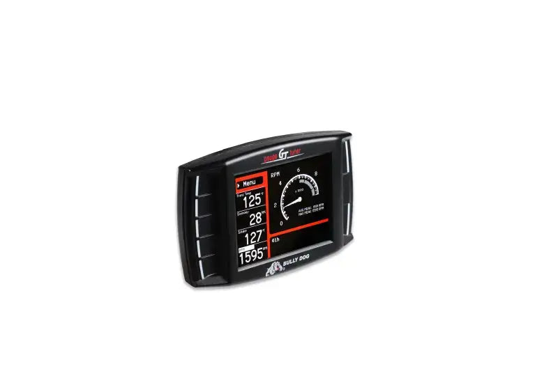 Bully Dog Triple Dog GT Gas Tuner and Gauge 50 State Legal bd40417 - adjustable vehicle engine tuner, monitor, and diagnostic device for increased horsepower, torque, and performance management.
