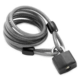 Bully Lock Cable w/ Padlock - 10mm - 132204 - Body Armor & Protection