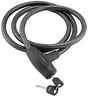 Coiled Bully Lock Integrated Cable with keys for bike security 15mm model 132207