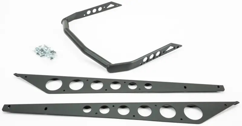 Bumper Rear Polaris Axys Flat Black - Powersports