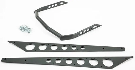 Bumper Rear Polaris Axys Flat Black - Powersports