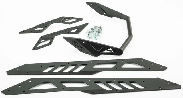 Bumper Rear S D Gen 4 Amt 165 Track Flat Black - Powersports