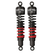Burly Brand 21-22 Rebel 1100 Stiletto Shocks 13.0in - Black - RV and Auto Parts