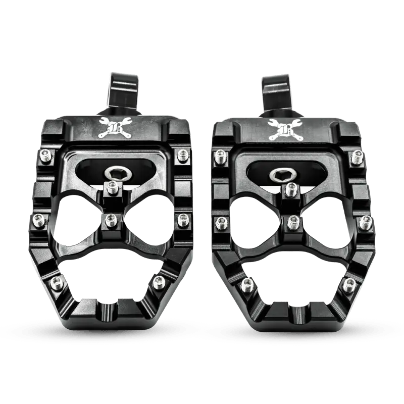 Burly Brand 97-22 Sportster/Dyna MX-Evolution Pegs - Black - RV and Auto Parts