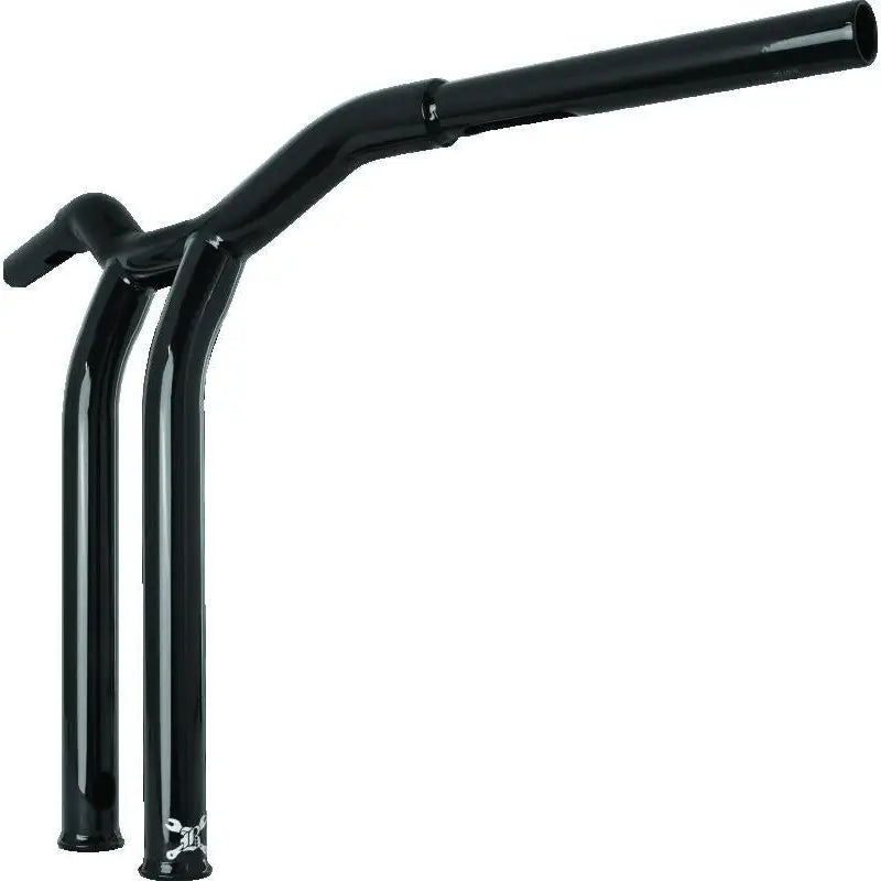 Burly Brand B12-6053B Burly Brand Dominator Raked Bar 14in - Gloss Black