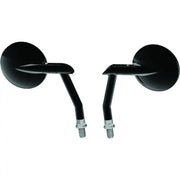 Burly Brand B16-1501B Burly Brand Hot Rod Mirror Set - Black