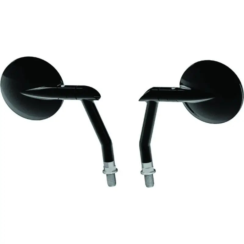 Burly Brand B16-1501B Burly Brand Hot Rod Mirror Set - Black