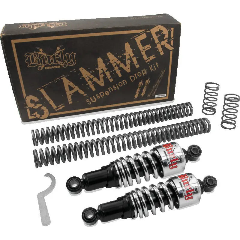 Burly Brand B28-1000 Burly Brand Slammer Kit - Chrome