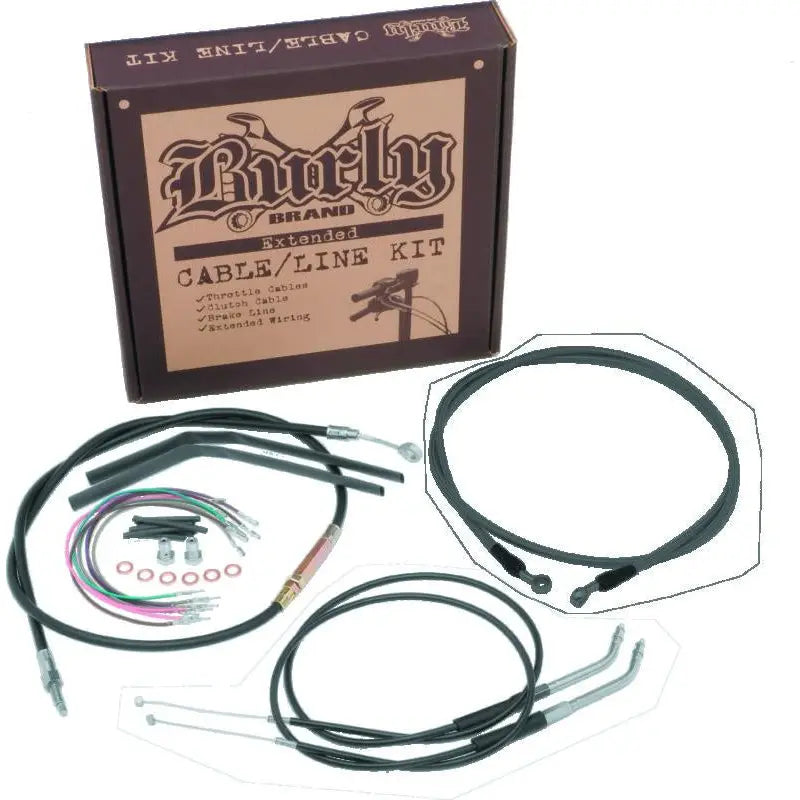 Burly Brand B30-1035 Burly Brand FXD Control Kit 16in Ape