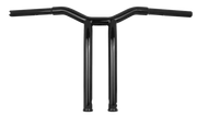 Burly Brand Dominator Raked Bar 14in - Gloss Black - Burly Brand