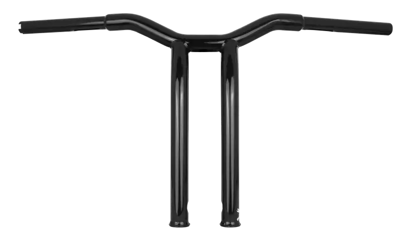 Burly Brand Dominator Raked Bar 14in - Gloss Black - Burly Brand
