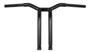Burly Brand Dominator Raked Bar 14in - Matte Black - RV and Auto Parts