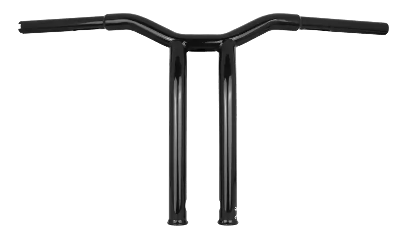 Burly Brand Dominator Raked Bar 14in - Matte Black - RV and Auto Parts